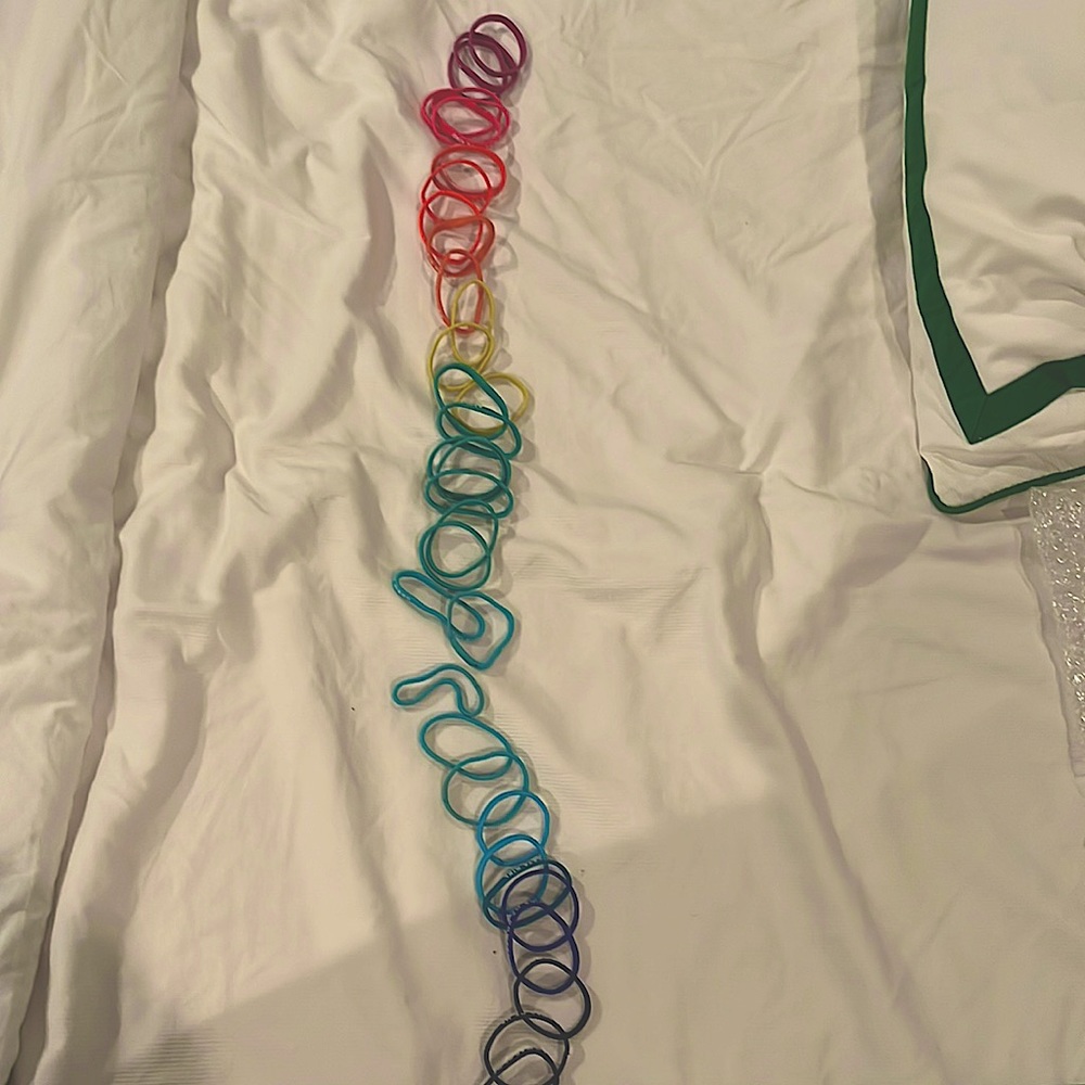 35 athleta girl hair ties!